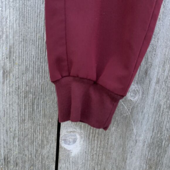 FIGS Pants Womens Medium Burgundy Zamora Cargo Nurse Work - Picture 9 of 16
